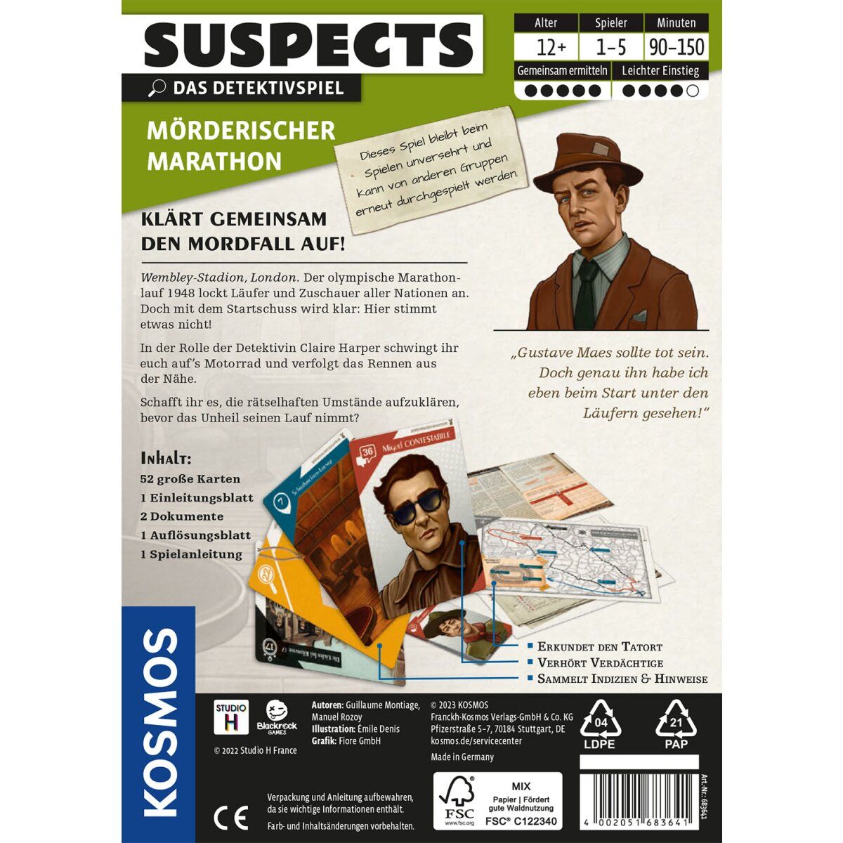 Suspects Mörderischer Marathon