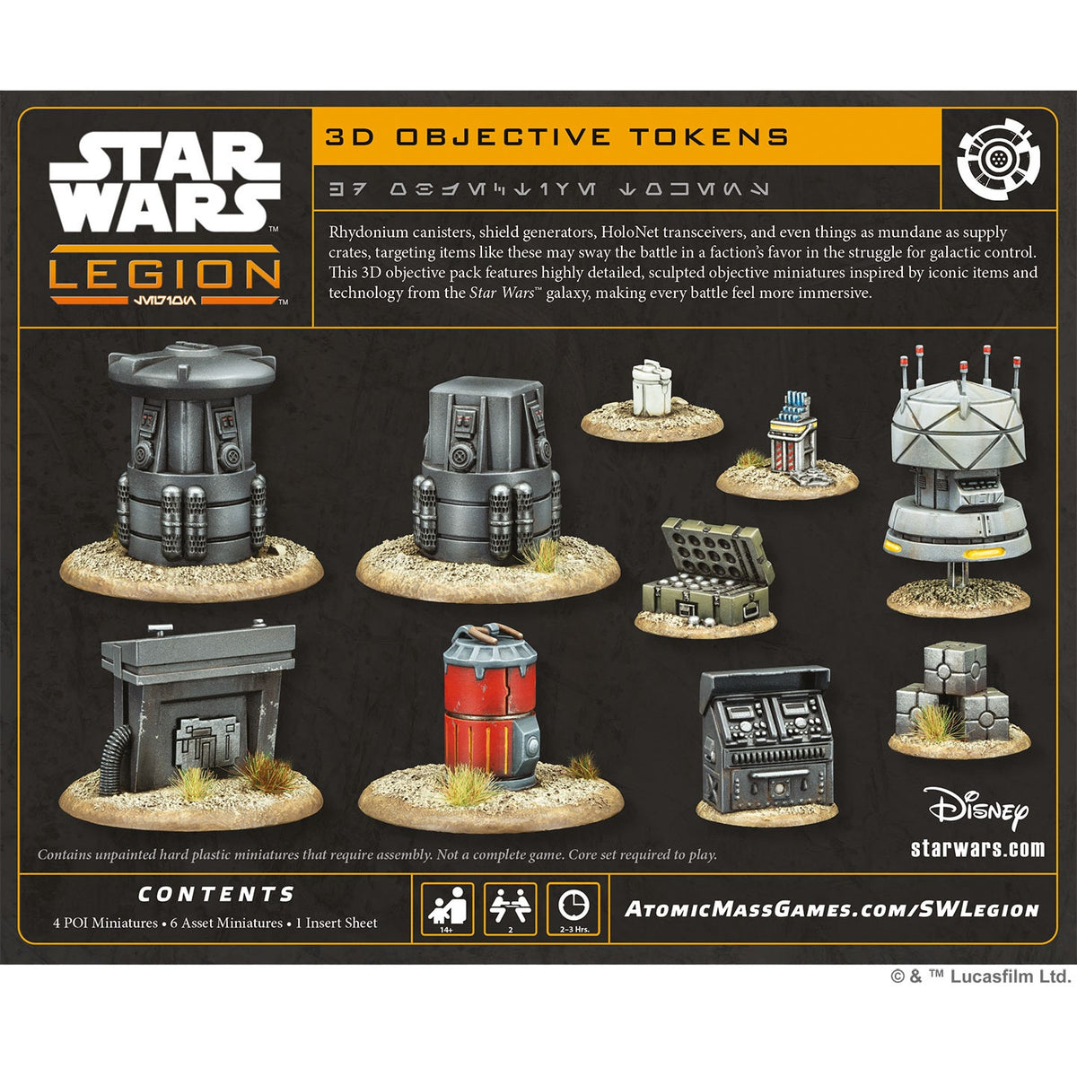 Star Wars: Legion – 3D Objective Tokens