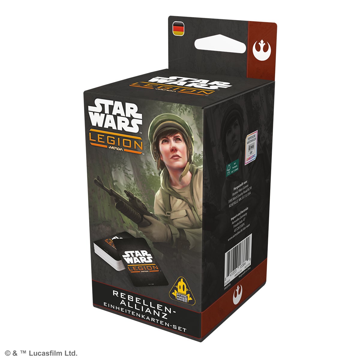 Star Wars: Legion – Rebellen Allianz Einheitenkarten-Set