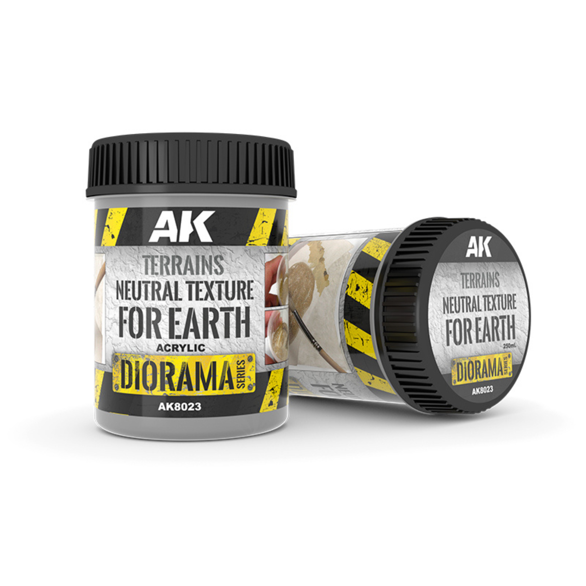 AK Interactive TERRAINS NEUTRAL TEXTURE - 250ml (Acrylic)